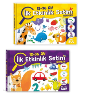 İlk Etkinlik Kitabım Seti (12 - 36 Ay) ;Sayılar - Renkler