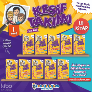 İlkokulluyum 1. Sınıf 2. Dönem Keşif Takımı İnteraktif Eğitim Seti