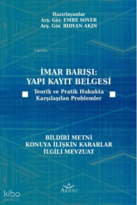 İmar Barışı: Yapı Kayıt Belgesi