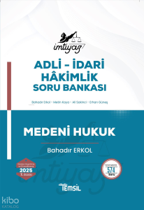 İmtiyaz Adli-İdari Hâkimlik Soru Bankası - Medeni Hukuk