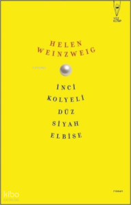 İnci Kolyeli Düz Siyah Elbise