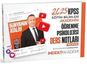 İndeks Akademi 2025 KPSS Eğitim Bilimleri Öğrenme Psikolojisi Video Ders Notları