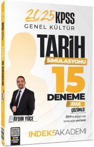 İndeks Akademi 2025 KPSS Tarih Simülasyonu 15 Deneme Çözümlü