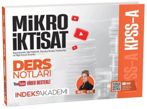 İndeks Akademi 2026 KPSS A Grubu Mikro İktisat Video Ders Notları
