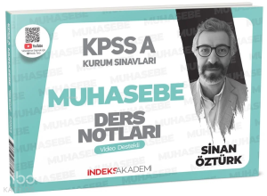İndeks Akademi KPSS A Grubu Muhasebe Video Ders Notları