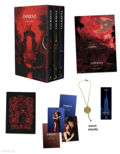 İnferno 1-2-3 Kitap (Ciltli - Kolyeli)