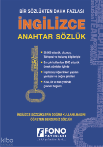 İngilizce Anahtar Sözlük