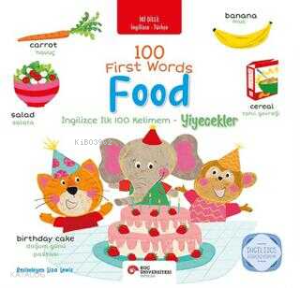 İngilizce İlk 100 Kelimem - Yiyecekler