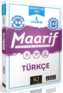 IQ Yayınları 2028 TYT Türkçe Maarif Eğitim Serisi 1. Oturum
