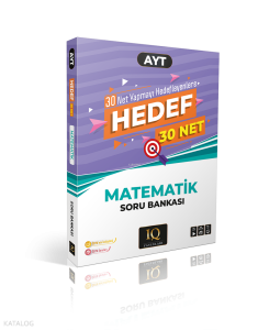 IQ Yayınları AYT Hedef 30 Net Matematik Soru Bankası
