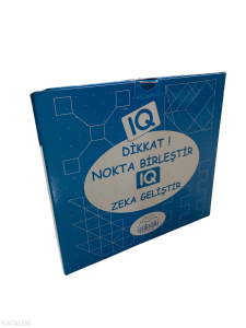 IQ Zeka Geliştir - Kutulu (32 Oyun, 18 Kart Kalemiyle Beraber Süper Oyun Kartları);Dikkat! Nokta Birleştir.