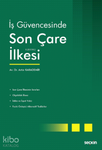 İş Güvencesinde Son Çare İlkesi