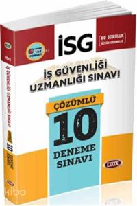 İş Güvenliği Uzmanlığı Çözümlü 10 Deneme Sınavı 2014