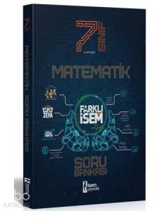 İsem 2021 7.Sınıf Farklı İsem Matematik Soru Bankası İsem Yayıncılık