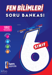 İsem Yayıncılık 6. Sınıf Fen Bilimleri Soru Bankası