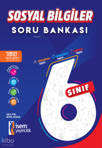 İsem Yayıncılık 6. Sınıf Sosyal Bilgiler Soru Bankası