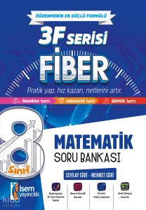 İsem Yayıncılık 8. Sınıf Matematik Soru Bankası