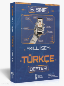İsem Yayınları 6. Sınıf Türkçe Akıllı İsem Defteri