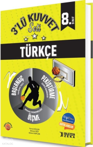İşleyen Zeka 8. Sınıf Türkçe 3 lü Kuvvet Serisi Seti