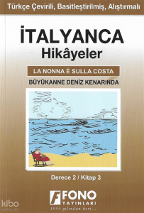 İtalyanca Hikayeler - Büyükanne Deniz Kenarında (Derece 2)