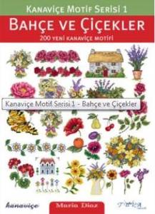 Kanaviçe Motif Serisi 1 - Bahçe ve Çiçekler