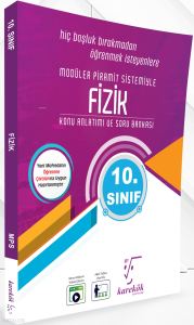 Karekök Yayınları 10. Sınıf Fizik Konu Anlatımlı ve Soru Bankası