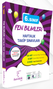 Karekök Yayınları 6. Sınıf Fen Bilimleri Haftalık Takip Sınavları