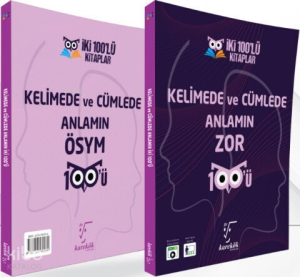 Karekök Yayınları Kelimede ve Cümlede Anlamın Zor ÖSYM 100 ü