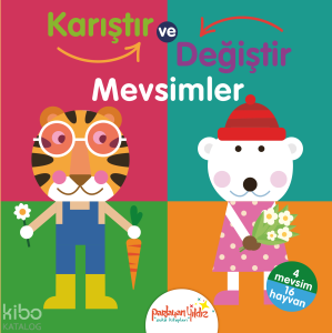 Karıştır ve Değiştir - Mevsimler (Ciltli)