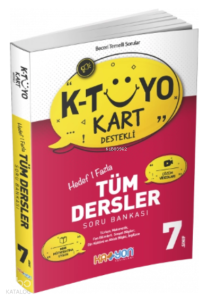 Katyon 7. Sınıf K-Tüyo Kart Destekli Tüm Dersler Soru Bankası