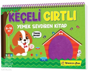 Keçeli Cırtlı Yemek Sevdiren Kitap (6 - 16 Ay)