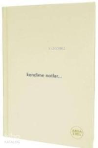 Kendime Notlar Arda Erel Defter (Ciltli)