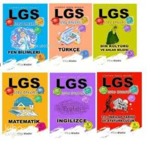 Kitap Vadisi 8. Sınıf LGS Soru Bankası Seti
