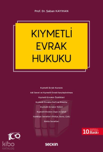 Kıymetli Evrak Hukuku