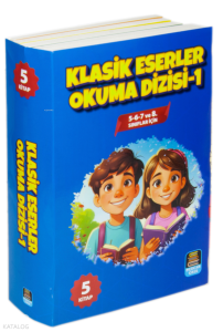 Klasik Eserler Okuma Dizisi-1 (5 Kitap Set) 5-6-7 ve 8. Sınıflar İçin