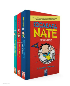 Kocakafa Nate Serisi Seti 2 - 3 Kitap Takım