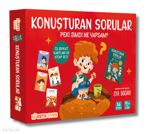 Konuşturan Sorular;Peki Şimdi Ne Yapsam? (Öz Şefkat Kartları ve Kitap Seti)