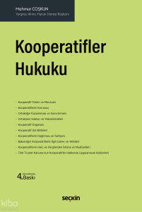 Kooperatifler Hukuku (Ciltli)