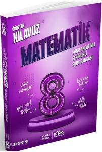 Koray Varol Akademi 8. Sınıf Öğreten Kılavuz Matematik Konu Anlatımlı Etkinlikli Soru Bankası
