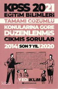 KPSS 2021 Eğitim Bilimleri Son 7 Yıl Çıkmış Sorular