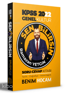 KPSS 2022 Genel Kültür Sen Bilirsin Tarih-Coğrafya-Vatandaşlık Soru Cevap Kitabı