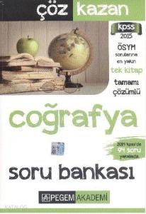 KPSS Coğrafya Çöz Kazan Tamamı Çözümlü Soru Bankası