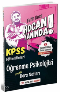 KPSS Eğitim Bilimleri Öğrenme Psikoloji Pratik Ders Notları Dijital Hoca Akademi