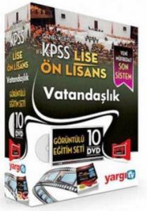KPSS Lise - Önlisans Vatandaşlık Görüntülü Eğitim Seti (10 DVD)