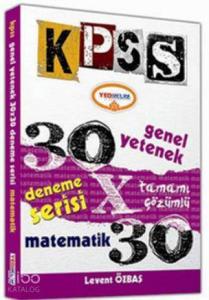 KPSS Matematik Gy 30x30 Tamamı Çözümlü Deneme Serisi 2014