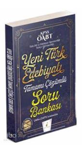 KPSS ÖABT Yeni Türk  Edebiyatı Tamamı Çözümlü Soru Bankası