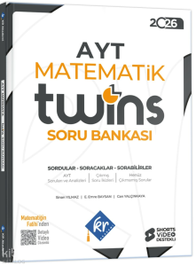 KR Akademi  2026 AYT Twins Matematik Soru Bankası