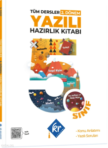 KR Akademi 5. Sınıf Tüm Dersler 2. Dönem Yazılı Hazırlık Kitabı