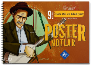KR Akademi 9. Sınıf Maarif Modeli Türk Dili ve Edebiyatı Poster Notlar