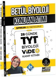 Kr Akademi Betül Hoca Biyoloji Konu Anlatımı 28 Günde TYT Biyoloji Video Kamp Kitabı